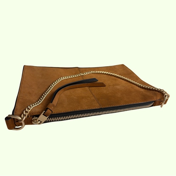 All Saints Eve  Suede Shoulder Bag - Picture 3 of 9